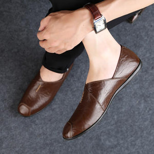 Mens All Leather Cecily Loafers